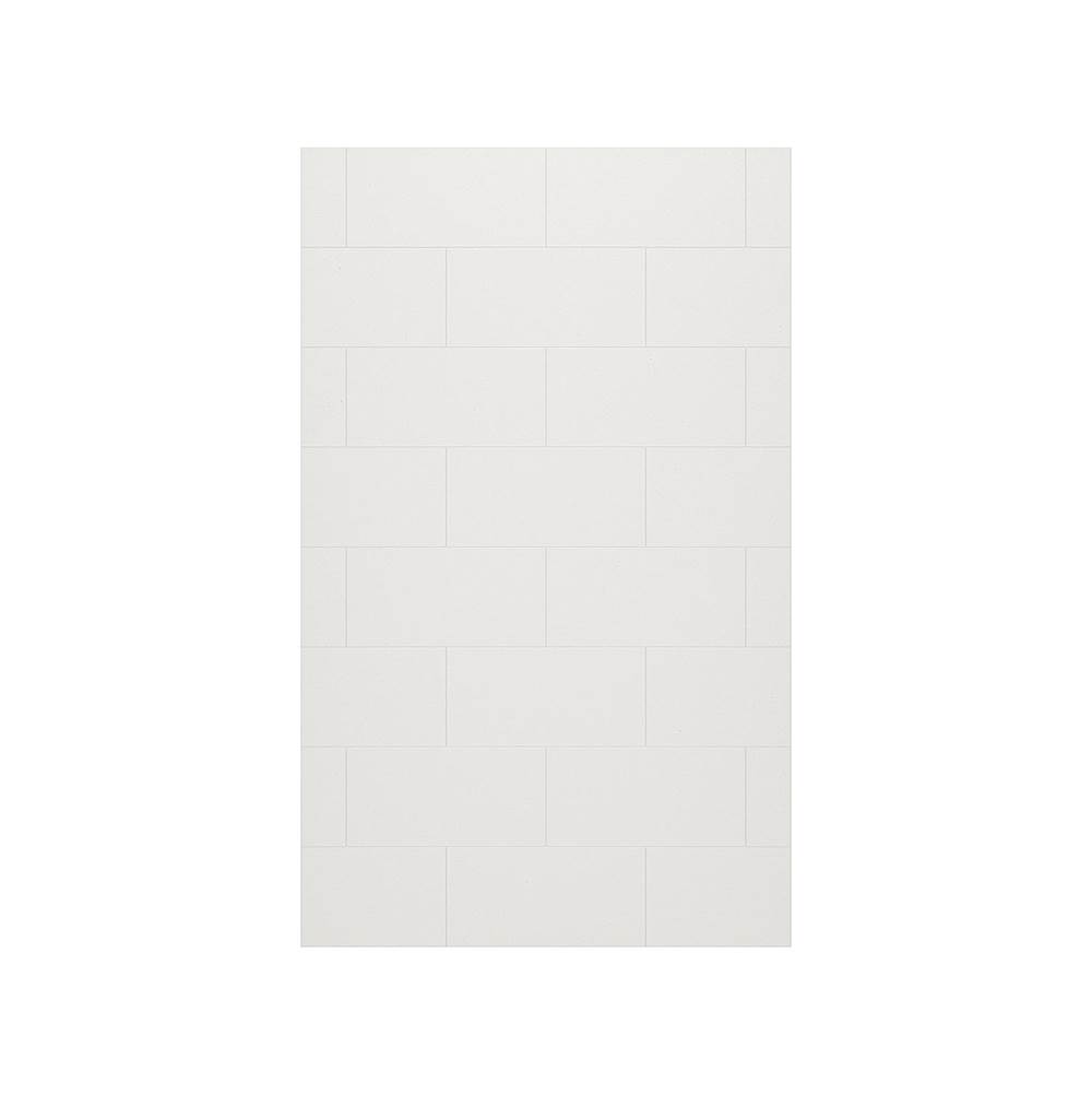 Swan TSMK-8434-1 34 x 84 Swanstone® Traditional Subway Tile Glue up Bathtub and Shower Single Wall Panel in Birch