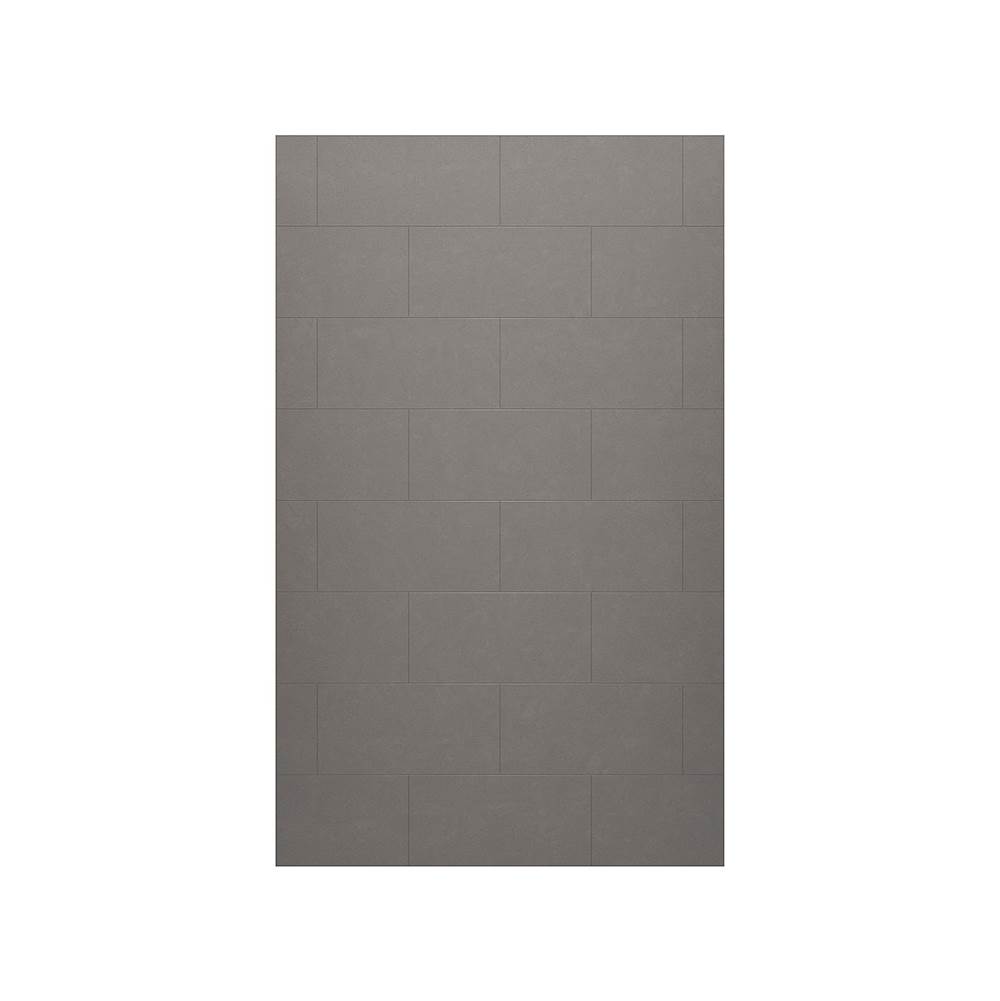 Swan TSMK-8432-1 32 x 84 Swanstone® Traditional Subway Tile Glue up Bathtub and Shower Single Wall Panel in Sandstone