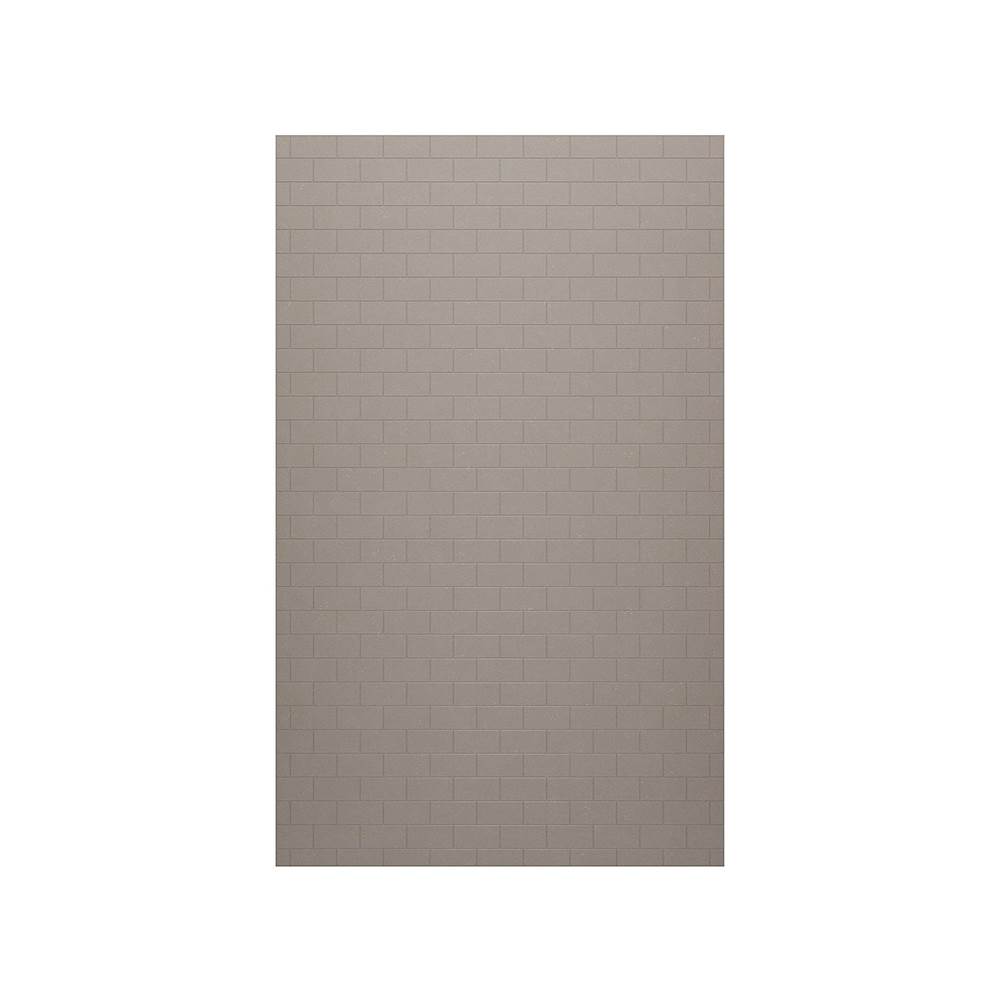 Swan SSST-6296-1 62 x 96 Swanstone® Classic Subway Tile Glue up Single Wall Panel in Clay