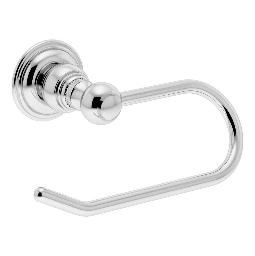 Symmons Carrington Wall-Mounted Toilet Paper Holder in Polished Chrome