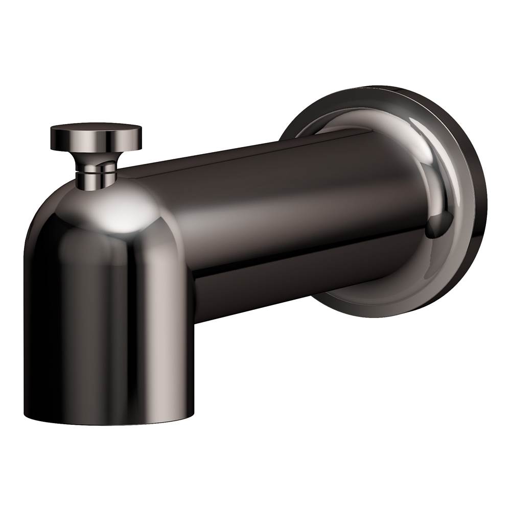 Symmons Museo Diverter Tub Spout in Polished Graphite