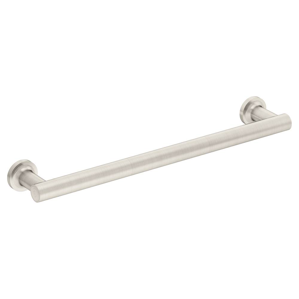 Symmons Museo 18 in. Wall-Mounted Towel Bar in Satin Nickel