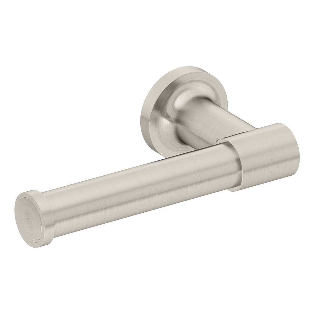 Symmons Museo Wall-Mounted Right Toilet Paper Holder in Satin Nickel