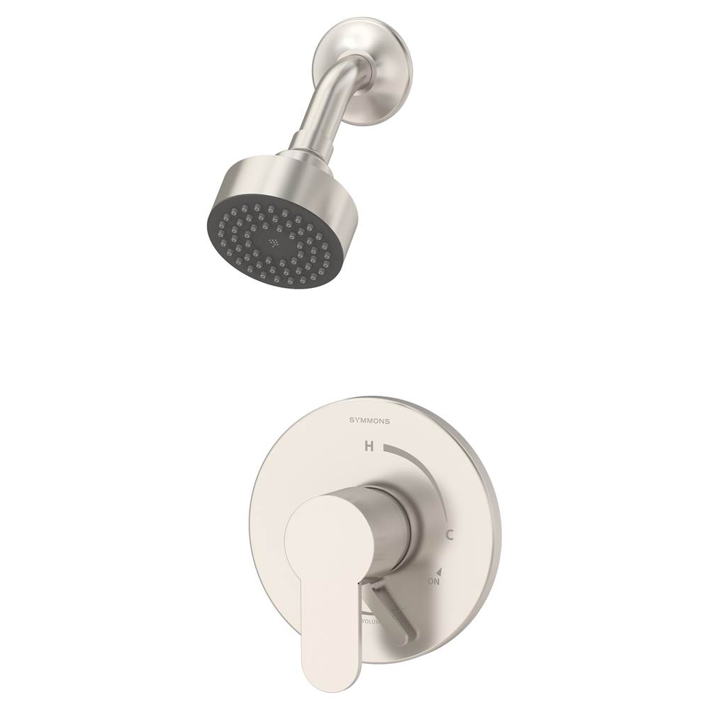 Symmons S-6704 Identity Single-Handle 1-Spray Tub and Shower Faucet with Diverter Lever Chrome