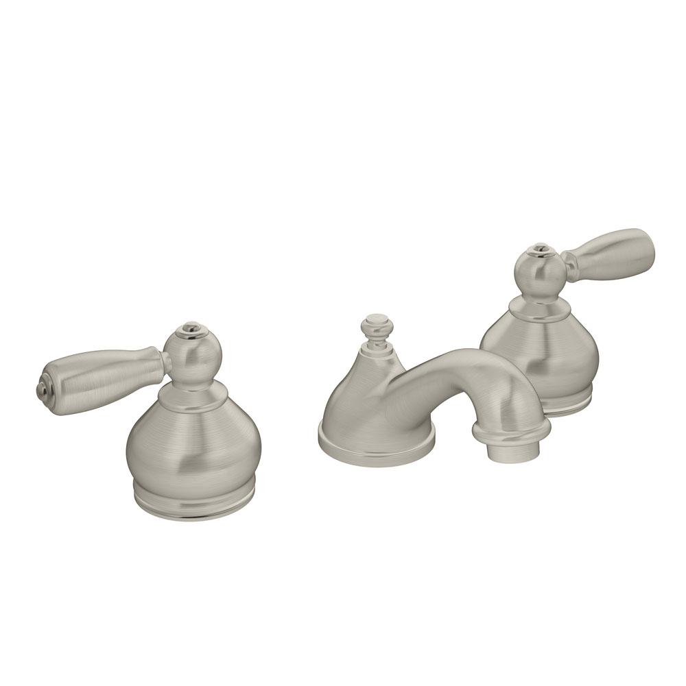Symmons Allura Widespread 2-Handle Bathroom Faucet with Drain Assembly in Satin Nickel (1.5 GPM)