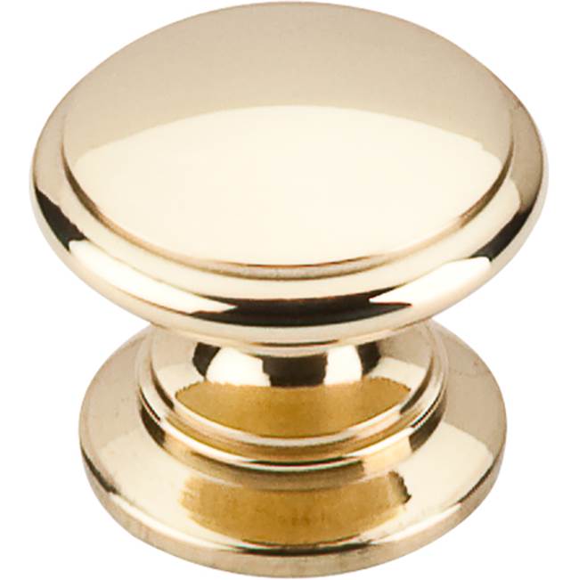 Top Knobs Ray Knob 1 1/4 Inch Polished Brass