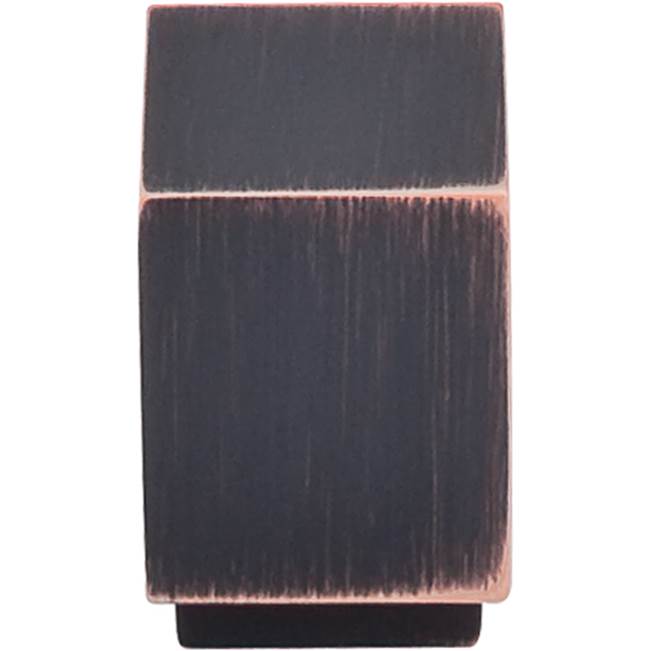 Top Knobs Linear Square Knob 3/4 Inch Tuscan Bronze